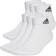 adidas Thin and Light Sportswear Ankle Socks 6 Pairs - Vit