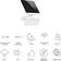 Steinel XSolar L-S White Wall light