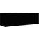 vidaXL 801482 Black TV Bench 100x30cm