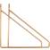 House Doctor Apart Brass Shelf 2pcs