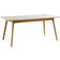 FDB Møbler C35B Light Gray Dining Table 82x160cm