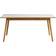 FDB Møbler C35B Light Gray Dining Table 82x160cm