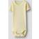 Name It Kortærmet Bodystocking - Pastel Yellow