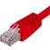 Deltaco Cat6 F/UTP LSZH RJ45 - RJ45 Red 0.7m