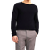 Jack & Jones Enfärgat Stickad Tröja Svart