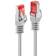 Lindy 28AWG Cat6 S/FTP PVC RJ45 - RJ45 M-M Grey 3m