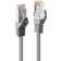 Lindy 26AWG Cat6 F/UTP PVC RJ45 - RJ45 M-M Grey 3m