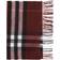 Burberry Check Pattern Cashmere Scarf - Red