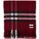 Burberry Check Pattern Cashmere Scarf - Red
