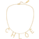 Chloé The Chloé Letters Necklace - Gold
