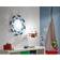 Eglo Viki 1 Blue/White Wall Flush Light 63cm