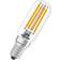 LEDVANCE Osram LED Special E14 Tubular Pære T26 Filament Klar 4.8W 470lm 827 Ekstra Varm Hvid Dæmpbar Erstatter 40W