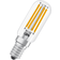 LEDVANCE Osram LED Special E14 Tubular Pære T26 Filament Klar 4.8W 470lm 827 Ekstra Varm Hvid Dæmpbar Erstatter 40W