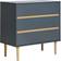 House Nordic Bisley Dark Grey Chest of Drawer