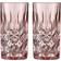 Nachtmann Noblesse Longdrink Glas 37 cl 2-pak Rosa Drikkeglas 39.5cl 2stk