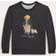 Polo Ralph Lauren Bear Heathered Fleece Sweatshirt Bomull - Grå