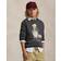 Polo Ralph Lauren Bear Heathered Fleece Sweatshirt Bomull - Grå