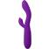 Loving Joy Womens Sensation Rechargeable Rabbit Vibrator Purple