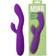 Loving Joy Womens Sensation Rechargeable Rabbit Vibrator Purple