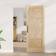 vidaXL Manual Natural White 78 202 cm Sliding Door (x)