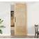 vidaXL Manual Natural White 78 202 cm Sliding Door (x)