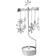 Pluto Design Snowfall Spinning Tealight XL Candle Holder