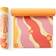 Myga Groovy Pattern Yoga Mat Orange