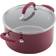 Rachael Ray Create Delicious Burgundy Shimmer Cookware Set with lid 13 Parts