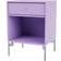 Montana Furniture Dream with Legs Iris/Matt Chrome Bedside Table 30x35.4cm