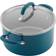 Rachael Ray Create Delicious Teal Shimmer Cookware Set with lid 13 Parts
