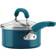 Rachael Ray Create Delicious Teal Shimmer Cookware Set with lid 13 Parts