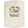 H&M Embroidery Detail Teddy Bucket Hat - Cream/Hello Kitty (1261240001)