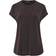 Yours Metallic Grown On Sleeve T-Shirt - Black