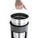 Durable Waste Basket Metal with Ashtray Round 7L Charcoal