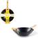 Dexam School of Wok Black 36 cm
