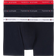 Tommy Hilfiger Men Signature Logo Waistband Boxer Briefs 3-pack - Red/White/Navy Blue