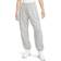 Nike Sportswear Club Fleece Women's Mid Rise Oversized Tracksuit Bottoms - Dark Grey Heather/White