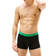 Tommy Hilfiger Men Signature Logo Waistband Boxer Briefs 3-pack - Swt Blu/Prim Grn/Dp Ind