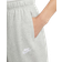 Nike Sportswear Club Fleece Women's Mid Rise Oversized Tracksuit Bottoms - Dark Grey Heather/White