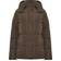 LTS Tall Women's Puffer Coat - Chocolate Brown