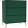 Montana Furniture Carry with Leg Pine/Brass Chest of Drawer 69.6x69.6cm