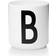 Design Letters Table Decoration Kaffekop, Krus 32.5cl