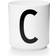 Design Letters Table Decoration Kaffekop, Krus 32.5cl