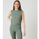 Björn Borg Cropped Tank Top Træningstoppe - Khaki Green