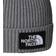The North Face Kid's Logo Box Cuffed Beanie - Medium Grey Heather (NF0A8CGU-DYY)