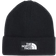 The North Face TNF Logo Box Cuffed Beanie - TNF Black