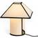 Hay Ava Pyramid Table Lamp 290 H 32 cm Paper White Bordlampe 32cm
