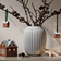 Kähler Christmas Bauble with Gingerbread Brown Christmas Tree Ornament 2pcs