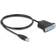 DeLock USB A-DB-25 0.8m