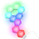 Trust GXT 903 VYBZ Lyspanelsæt Klasse G RGB Hexagon Hvid Vægarmatur